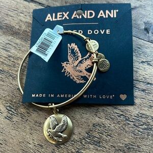 Alex and Ani Sacred Dove Bracelet